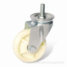 Caster, Made of Nylon Material, Available in Beige Color